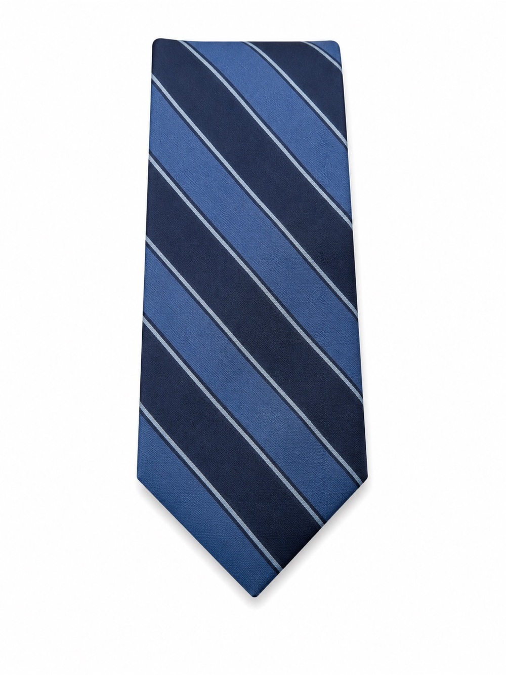 George Navy and Blue Diagonal Stripe Tie